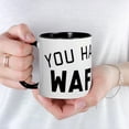 thumbnail image 5 of CafePress - You Had Me At Waffles - 11 oz Ceramic Mug - Novelty Coffee Tea Cup, 5 of 6