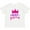 AA-White, variant on Inktastic Nap Queen, Princess, Crown, Stars, Sleep, Sleeping Girls Baby T-Shirt