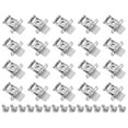 thumbnail image 4 of Shisuyan 1 Set of Recessed Light Fixture Clips Spring Clamps Recessed Light Clips For Panel Lamps Downlight Light Clips Retaining Spring Clips Light Securing Clamps, 4 of 8