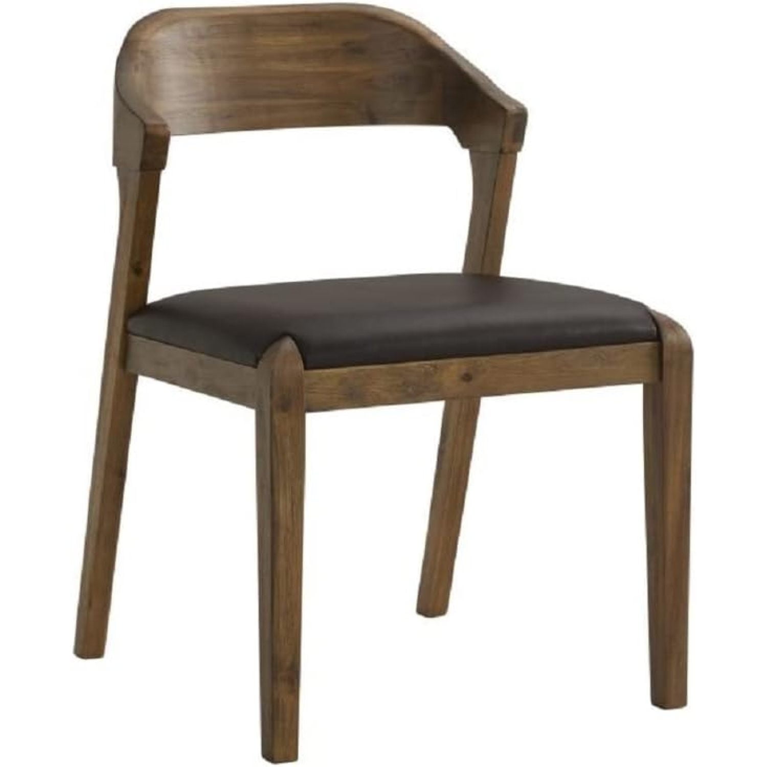 HElectQRIN Rasmus Dining Chair [Chestnut WireBrush]