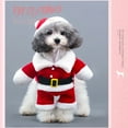 thumbnail image 4 of Nouveau Manteau Transformé Style Père Noël de Noël pour Chien de Compagnie, 4 of 9