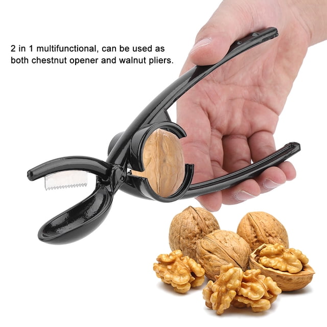 Walnut Plier, Walnut Opener, Aluminum Alloy 2 In 1 Anti-slip Handle For Home