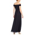 thumbnail image 3 of Adrianna Papell Robe en Chiffon pour Femmes, Bleu, 4, 3 of 7