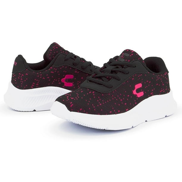 Tenis Niña Marca Charly Sport Running Negro Fiusha 18-21.5 negro 20.5