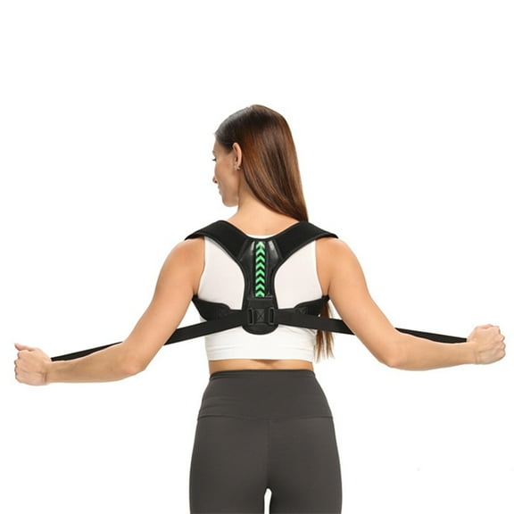 Zmoon Posture Corrector Brace for Women Men,Back Support Straightener with Adjustable Shoulder Braces,Corrects Hunching&Bad Posture&Shoulder Neck Pain