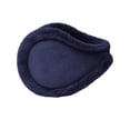 thumbnail image 1 of Wo-Fusoul Earmuffs for Men, Solid Color Winter Ear Protection, Foldable Fleece-Lined Warm Ear Muffs with Faux Suede Fabric, Cold Weather Accessory, 1 of 3