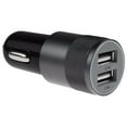 thumbnail image 1 of Adapter USB Car Twin In 12V Universal Charger Port Socket plug Mini Car charger USB Car Ac Refrigerant Adapter Android Car Charger Adapter Converter Car Charger 12 V to 110 Helpful Car Gadgets 12v, 1 of 4