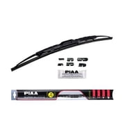 PIAA Windshield Wiper Blade; Super Silicone; 20 Inch; Single Blade; Without Spoiler; Black; All Season 95050