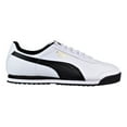 thumbnail image 1 of PUMA Men's Roma Basic Fashion Sneaker, White/Black Leather - 7 D(M) US, 1 of 8
