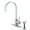 Polished Chrome, variant on Kingston Brass LS8710DLBS Concord Single-Handle Kitchen Faucet with Brass Side Sprayer, Matte Black