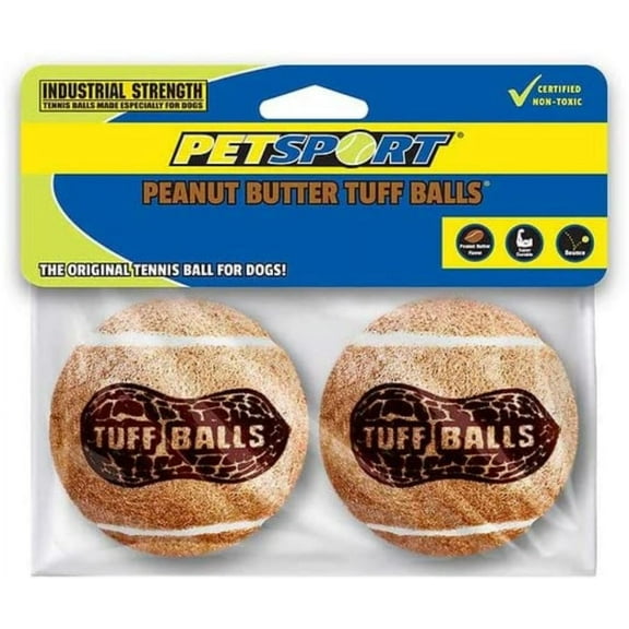 Petsport USA Peanut Butter Balls [Dog, Toys Other] 2 Pack