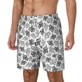 thumbnail image 2 of Balery Snake Mens Swim Trunks Swim Shorts for Men Quick Dry Inseam Beach Shorts with Compression Liner Pocket-3X-Large, 2 of 9