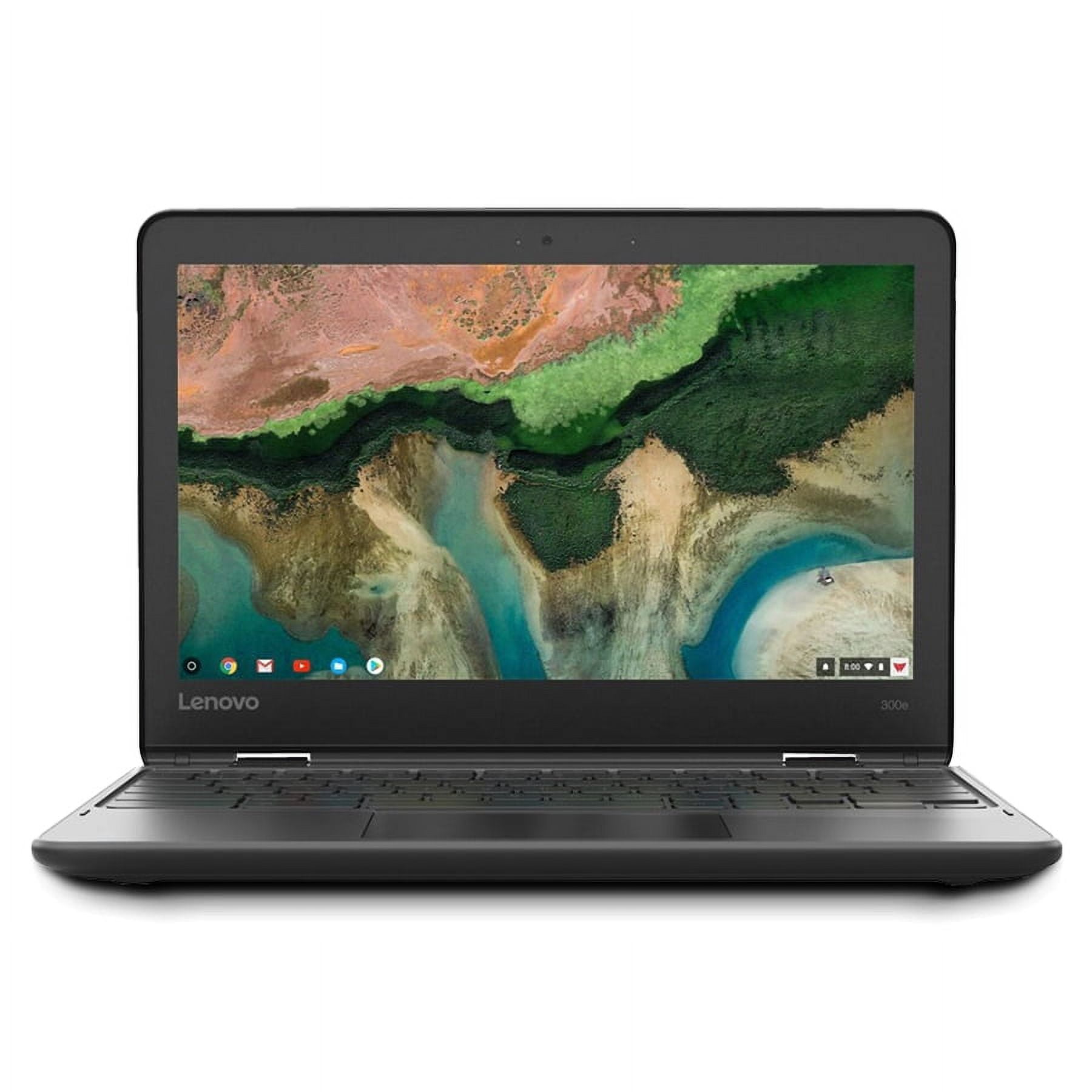 Restored Lenovo Chromebook 300e 2nd Gen 11.6" 4GB 32GB eMMC MediaTek® MT8173C 1.3GHz ChromeOS,&nbsp;Gray (Refurbished)