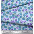 thumbnail image 3 of Soimoi Cotton Duck Fabric Artistic Floral Printed Craft Fabric by The Yard 42 Inch Wide, 3 of 3