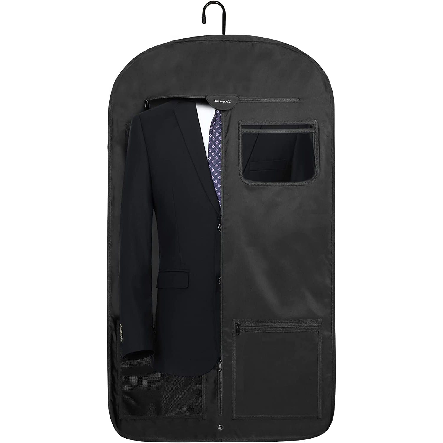 46” Heavy Duty Garment Bags for Storage or Travel, Carry On Traval Bag