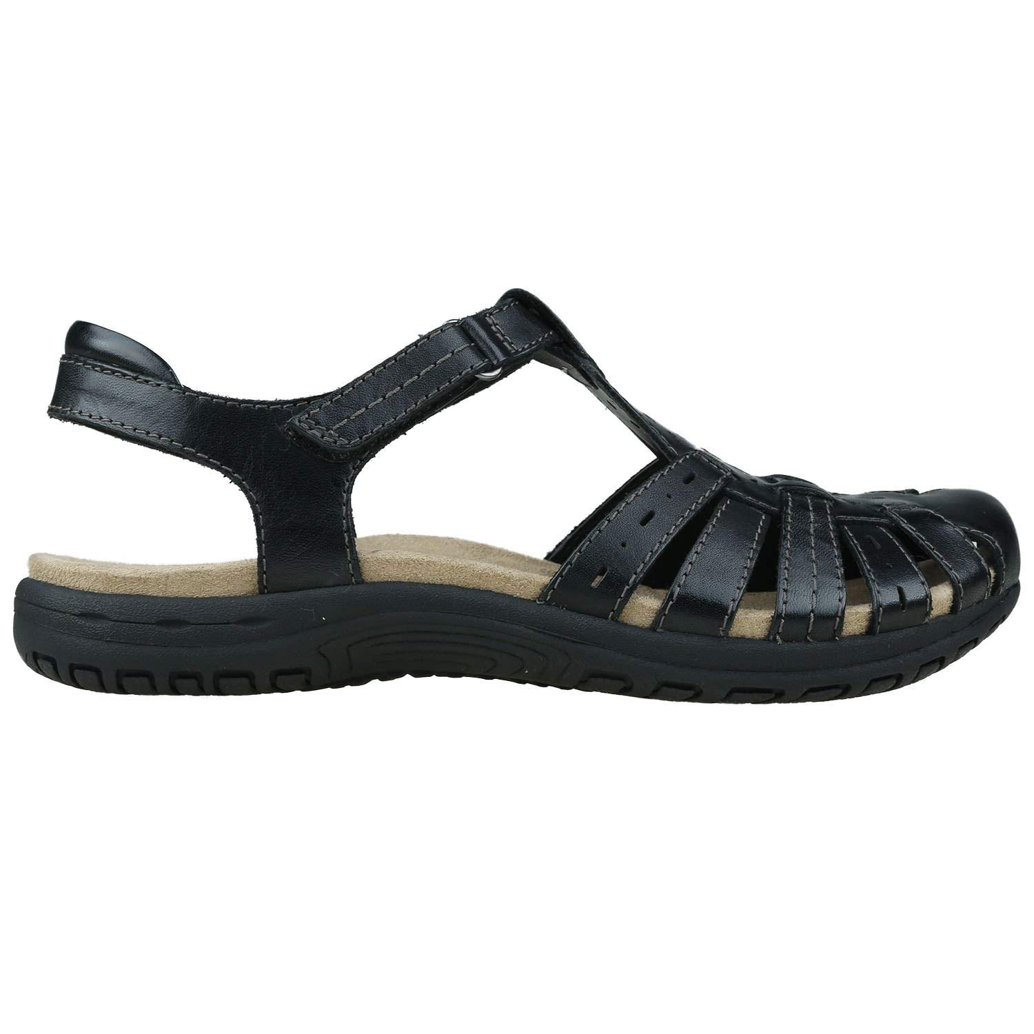earth closed toe sandals