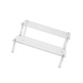 thumbnail image 2 of Acrylic Display Stand Riser for Jewelry Models Toys stand acrylic riser Storage, Stand (Color : 2 Tiers Widh 27x15cm, 2 of 8