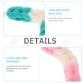 thumbnail image 3 of MasteelfCA 3pcs Exfoliating Bath Sponge Shower Pouf Stretchy back Scrubber Mesh Pouf(Assorted Color), 3 of 7