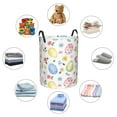 thumbnail image 6 of Balery,Laundry Hamper With Handles Laundry Basket Easter Egg3 Round Laundry Baskets Circular Hamper For Bathroom Organizer Basket Lightweight Storage Baskets For Bathroom, 6 of 8