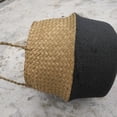 thumbnail image 2 of 1Pcs Woven Planter for Plant Display in Natural Style, 2 of 8