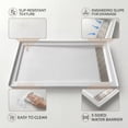 thumbnail image 5 of MORVANO 60” x 32” Acrylic Shower Base Pan with Glossy Finish & Stainless Steel Linear Drain Cover, 5 of 14