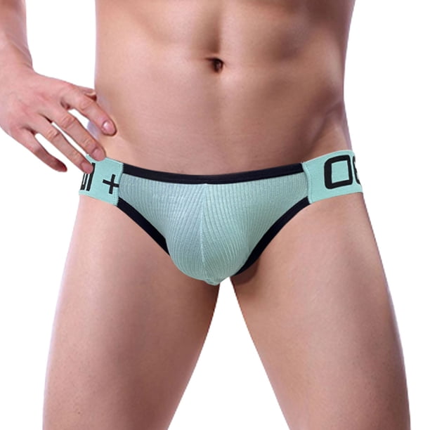 Ropa Interior Para Hombre, Tanga De Cintura Baja Para Hombre, Bolsa Gratuita, Pantalones Vacíos En La Espalda, Tanga Doble