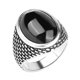 thumbnail image 1 of Anillos masculinos circón anillo retro anillo para hombres joyería de joyería tendencia de moda esquí esquí Gafas de esquí, 1 of 4
