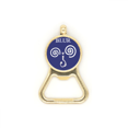 thumbnail image 1 of Dizzy Blue Emotion Question Mark Beer Bottle Cap Opener Stainless Steel Key Chain, 1 of 3