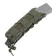 thumbnail image 5 of Bolsa para rifle pistola individual MP5/MP7 Molle Mag bolsa Airsoft accesorios verde JShteea Para Estrenar, 5 of 9