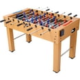 thumbnail image 3 of Rugerasy 54Inch Foosball Table,Soccer Game Table with Analog Scoring and Free Accessories,Competition Sized Football Arcade for Adults,Indoor Game Room Sport,Brown, 3 of 6