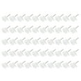 thumbnail image 2 of Pungan Picture Hooks Photo Frame Hanging Nails Hook: 50pcs Wall Picture Hangers (White),0.75"X0.39"X0.39", 2 of 10