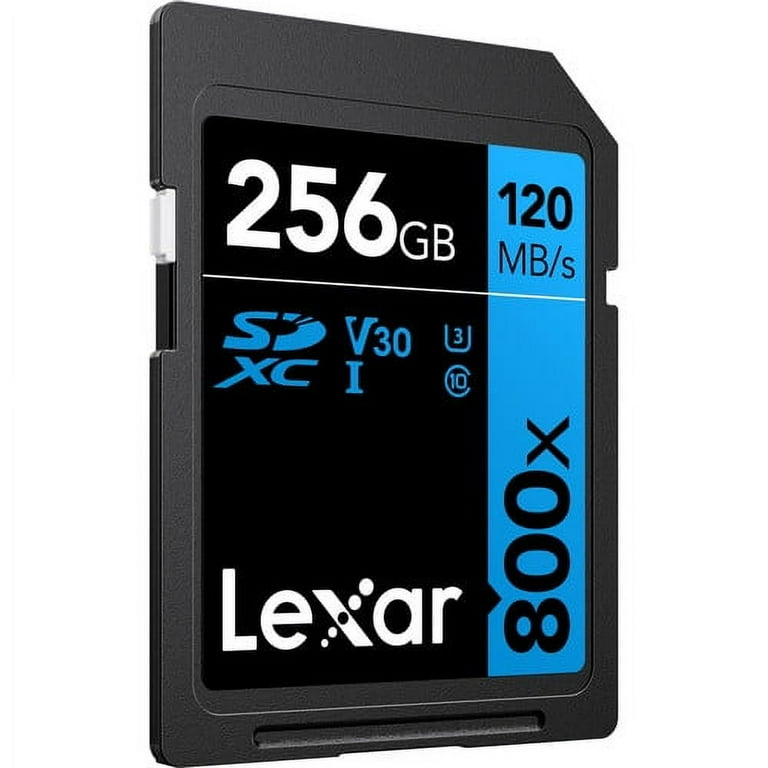 Lexar 256GB High-Performance 800x UHS-I SDHC Memory Card for Lexar 256GB High-Performance 800x UHS-I SDHC Memory Card for