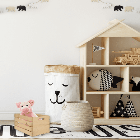 Good Wood by Leisure Arts Wooden Crate, wood crate unfinished, wood crates for display, wood crates for storage, wooden crates unfinished, 18" x 12.5" x 9.5"