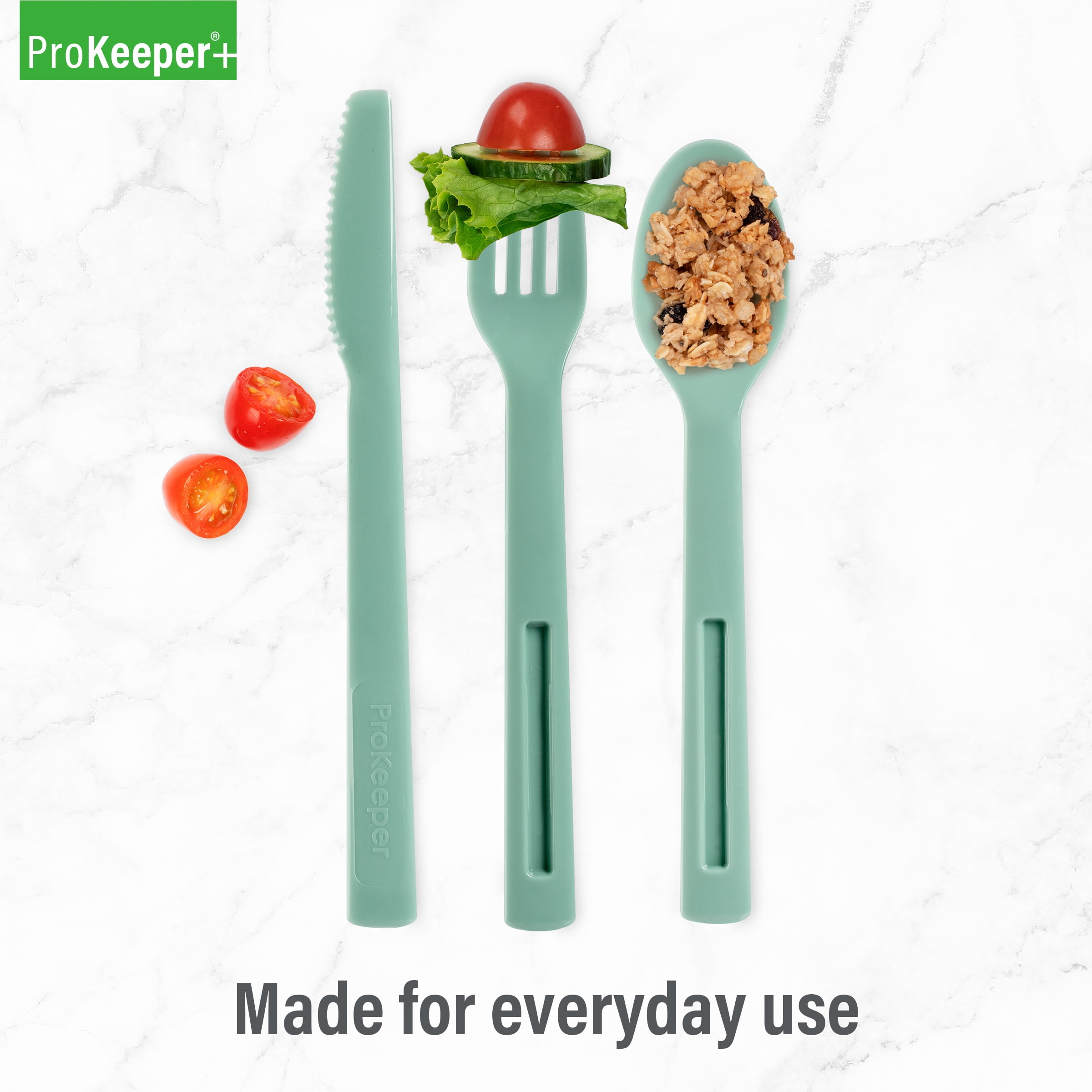 ProKeeper+ Utensil Set with Travel Carrying Case