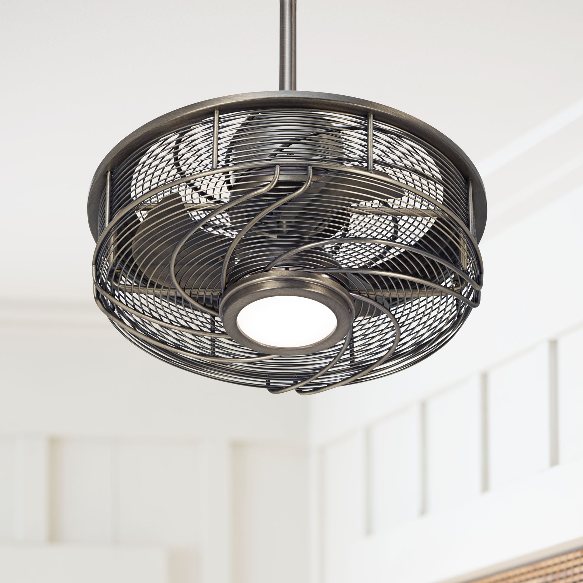encased ceiling fan encased ceiling fan