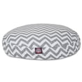 thumbnail image 6 of Majestic Pet | Chevron Round Pet Bed For Dogs, Removable Cover, Gray, Small, 6 of 6