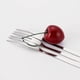 thumbnail image 3 of Cuchillos de acero inoxidable portátiles pequeños, 12 piezas, para fruta, pasteles, mesa, acero, cocina, comedor y bar, 3 of 8