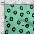 thumbnail image 2 of oneOone Cotton Silk Sea Green Fabric Polka Sewing Material Print Fabric By The Yard 42 Inch Wide-P6, 2 of 6