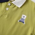 thumbnail image 5 of Cethrio Boys Polo Shirts, Casual Cotton Short Sleeve Pullover Summer Shirts Green Size 9-10 T, 5 of 8