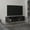 Black, variant on Xukmct TV Cabinet for TVs up to 63", Tv Stand with 1 Door and 3 Open Shelves, Media Entertainment Center for Office, Living Room, White