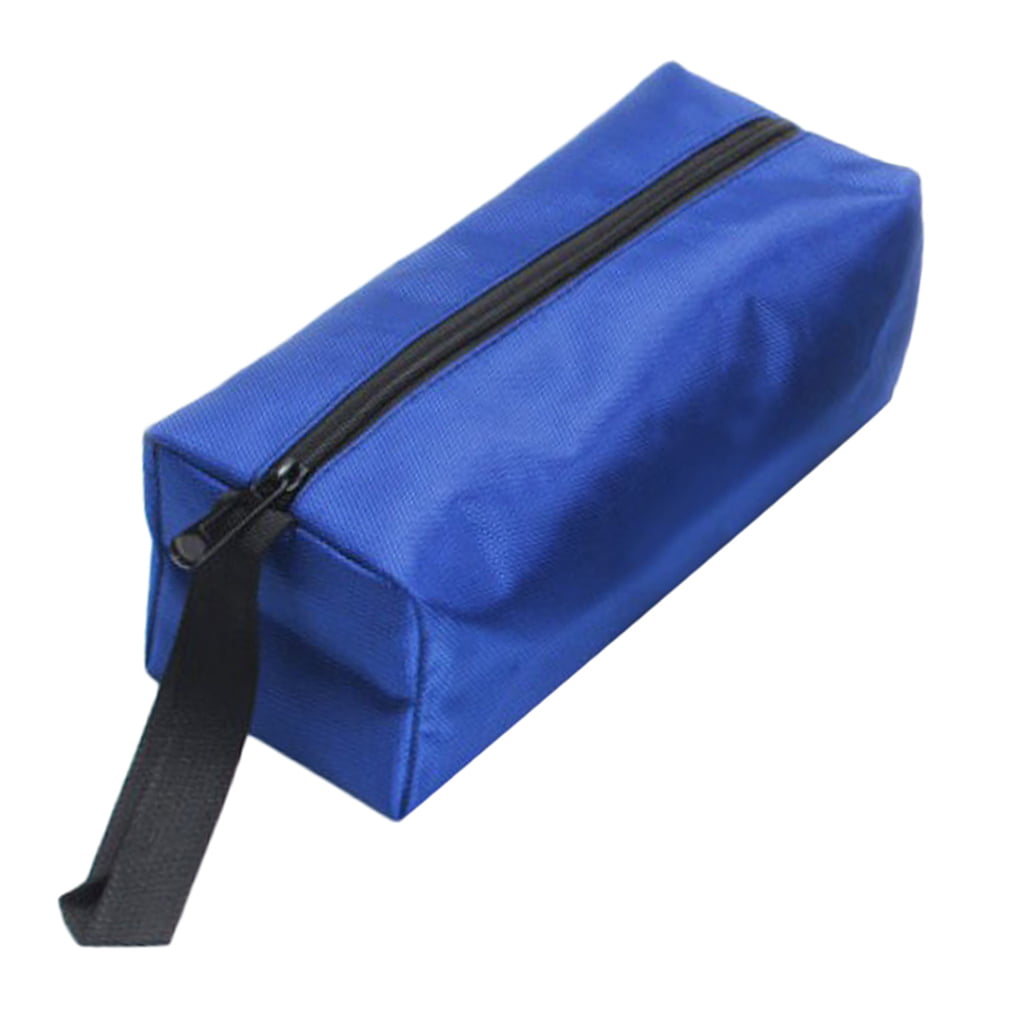 Oxford Cloth Zipper Tool Bag Pouch Small Electrician Tool Big Fit for Pliers 