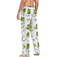 thumbnail image 5 of Men's Pajama Pants with Pockets Sleepwear Lounge Pants Stretch Casual Cute Frogs, 5 of 6
