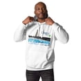 thumbnail image 3 of Unisex graphic Hoodie Lagos Skyline Afrobeats, 3 of 7