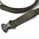 thumbnail image 2 of Correa de cinturón de equipaje ajustable al aire libre con cuerda de embalaje de hebilla (verde militar), 2 of 4