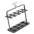 thumbnail image 2 of Porta copas de vino,Estante para copas de vino para cocina,Soporte para copas de vino de encimera,Soporte para copas de vino Estante para almacenar copas de 8 rejillas negras, 2 of 8