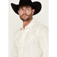 thumbnail image 2 of Wrangler Men's Rodeo Ben Jacquard Solid Long Sleeve Snap Western Shirt - 112345064 Medium, 2 of 4