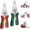 Set, variant on 16 in 1 Folding Wire Stripper Pliers for Cutting and Pulling Wires, Multifunctional Cable Scissors, Voltage Tester Pliers, for Professional and Home Use