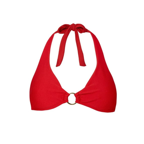 PQ Swim womens Donna Halter Top, s, Red