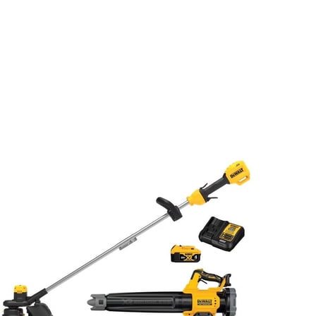 DeWalt 20V MAX 13 in. 20 V Battery Blower With Trimmer Kit Battery With Charger