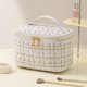 thumbnail image 1 of Bolsa de maquillaje de gran capacidad, bolsa de almacenamiento de maquillaje para viajes diarios, bolsa de baño portátil de moda para mujer, 1 of 6